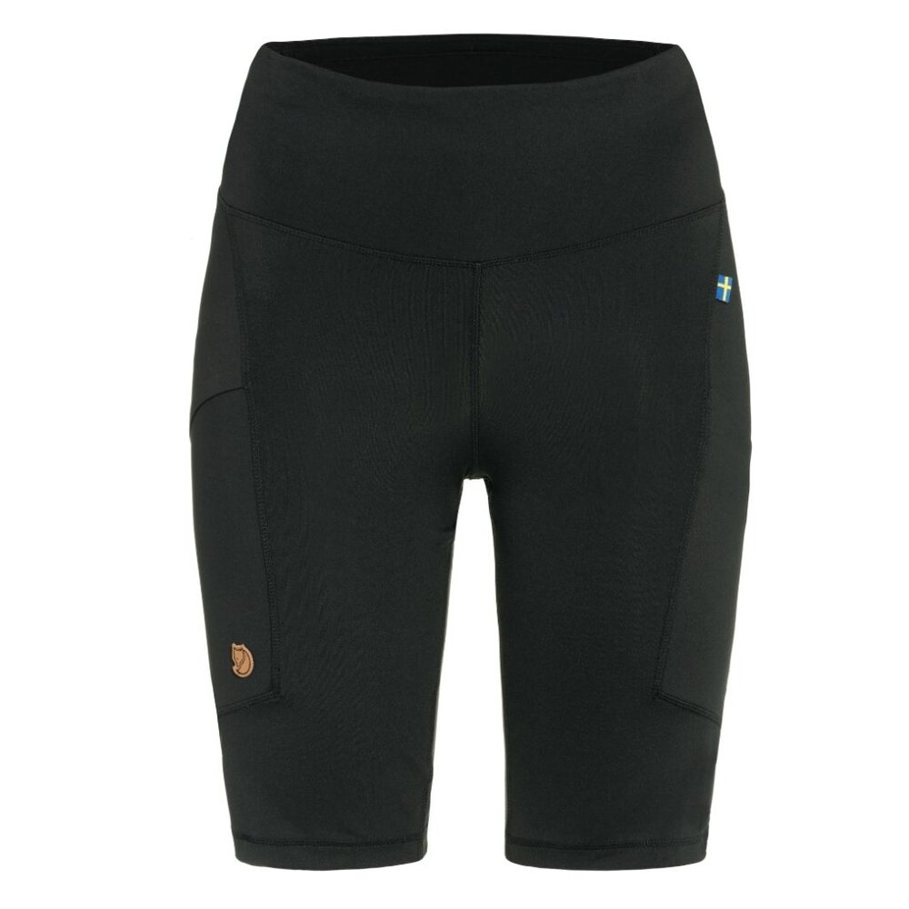 FJALLRAVEN Abisko Short Tights Women's Black Large NWT